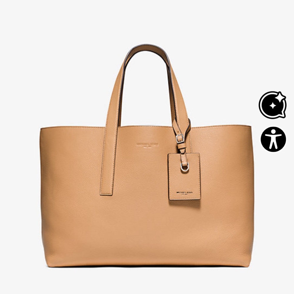 Michael Kors Tan Leather Tote